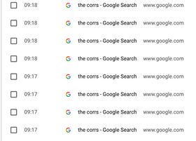 Many many Google search results for The Corrs