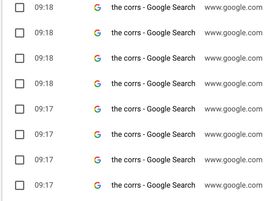 Many many Google search results for The Corrs